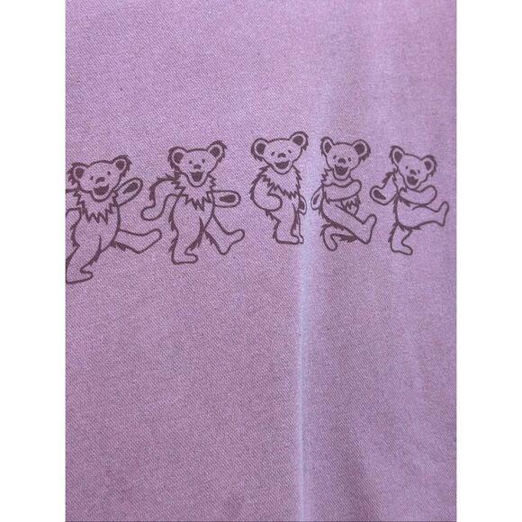 Grateful Dead x Section 119 Collab Maroon Dancing Bears Crewneck Sweatshirt XXL - Picture 4 of 14